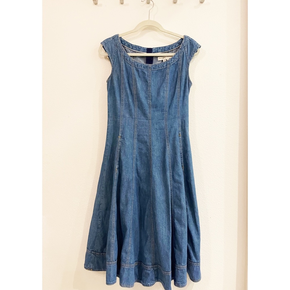 Anthropologie denim dress